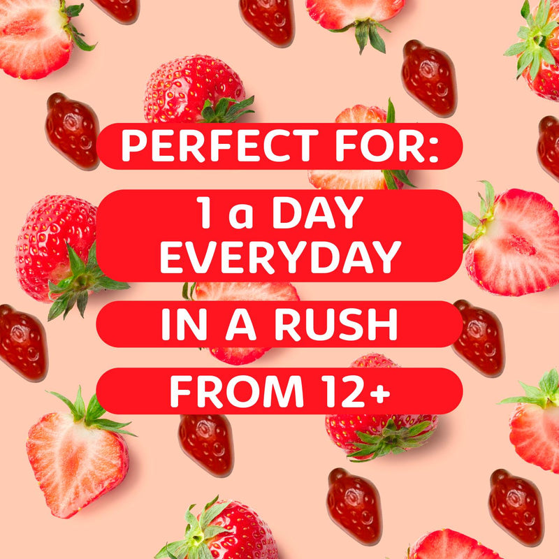 Haliborange Iron and Vitamin C strawberry kids softies 30 pack, UK version