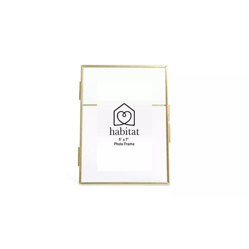 Habitat gold easel picture frame 5x7 inch, UK version