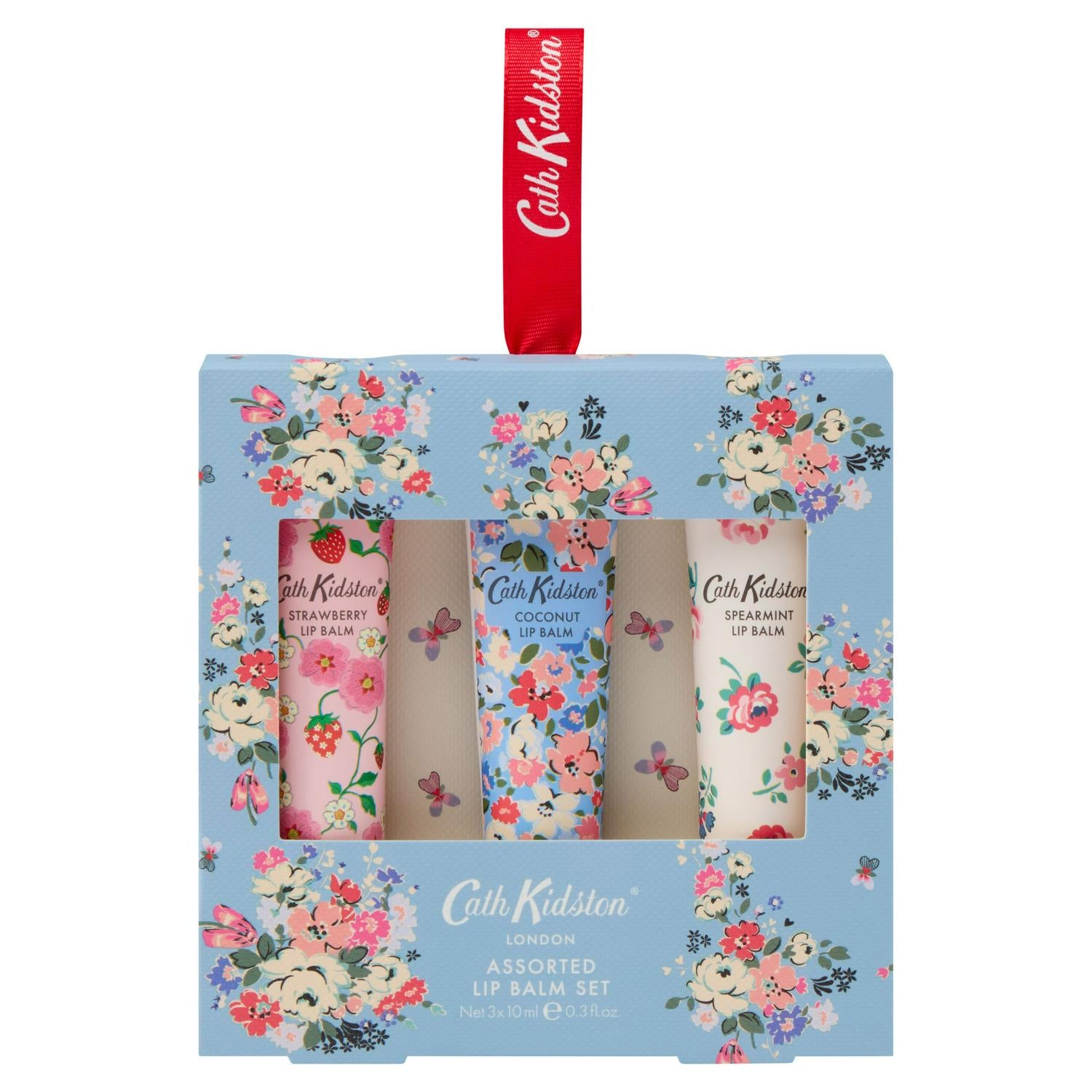 Cath Kidston lip balm set 3 x 10ml - British product