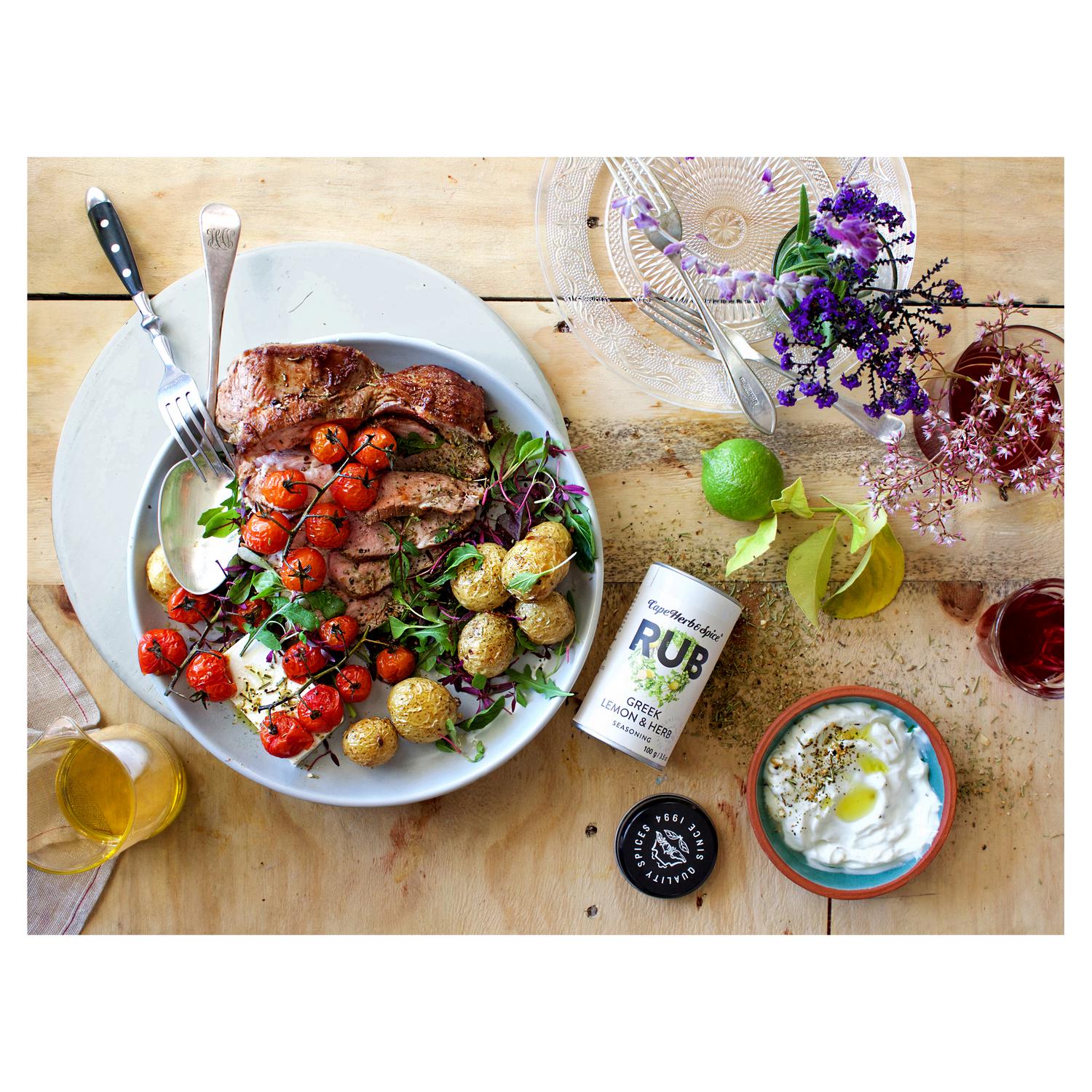 Cape Herb Greek Lemon Herb Seasoning 100g - British product