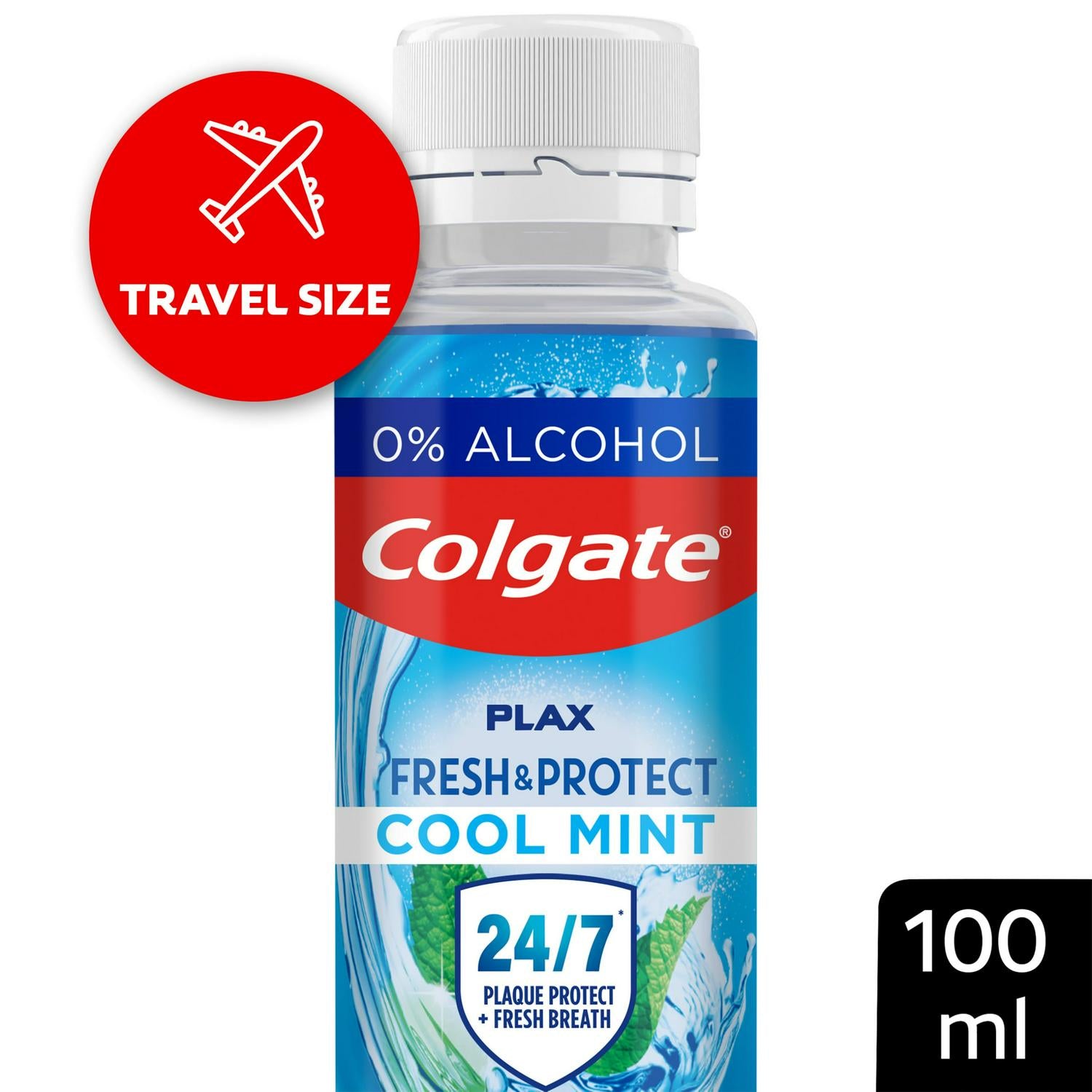 Colgate Plax Cool Mint Mouthwash 100ml - British product