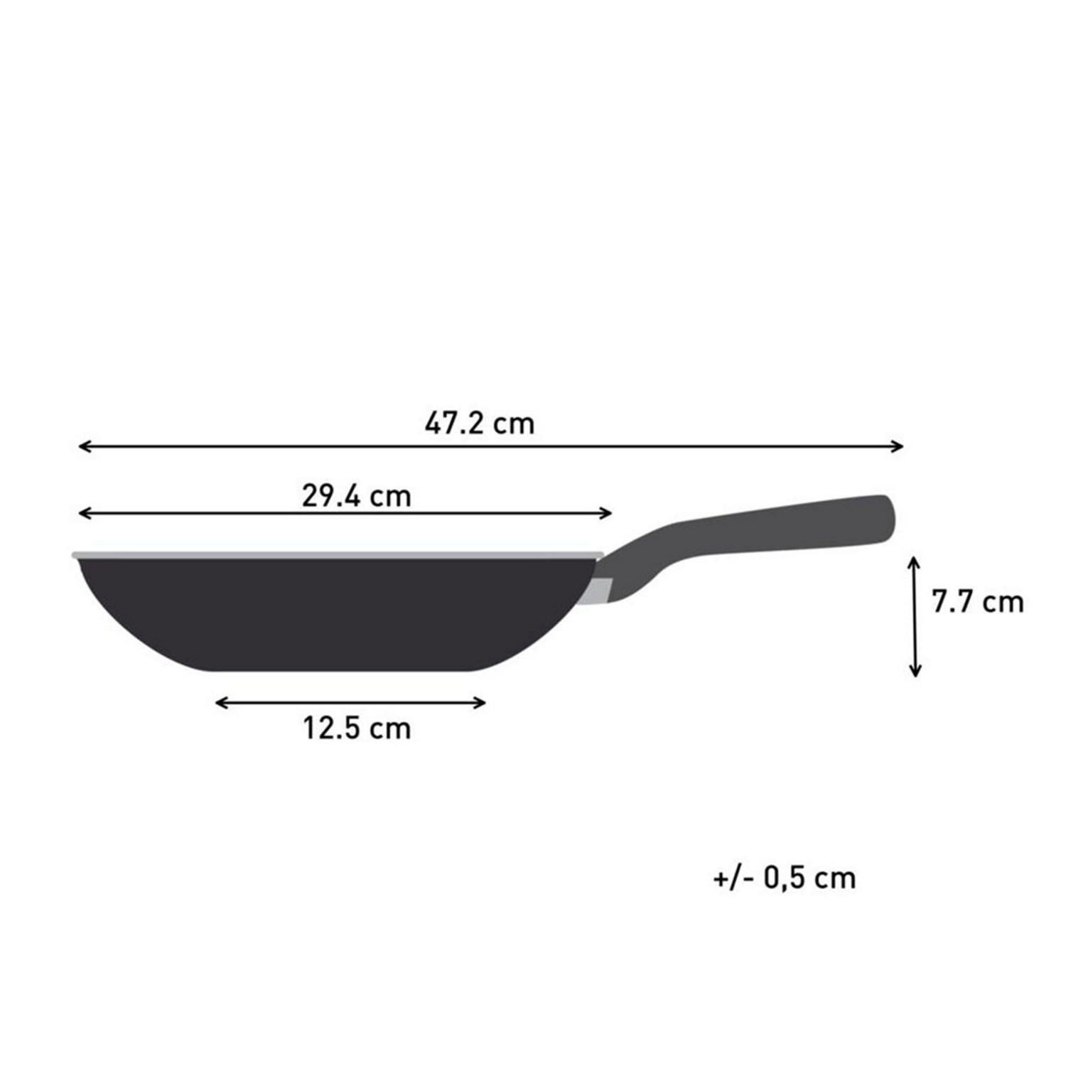 Tefal Titanium Force Aluminium Non-Stick Wok 28cm (British brand)