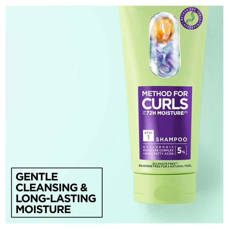 Garnier Method Curls Shampoo 200ml Cruelty Free, UK version