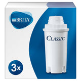 Brita Classic water filter cartridge 3-pack - British product