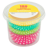 Sainsbury's cake cases polka dot 100 (British brand)