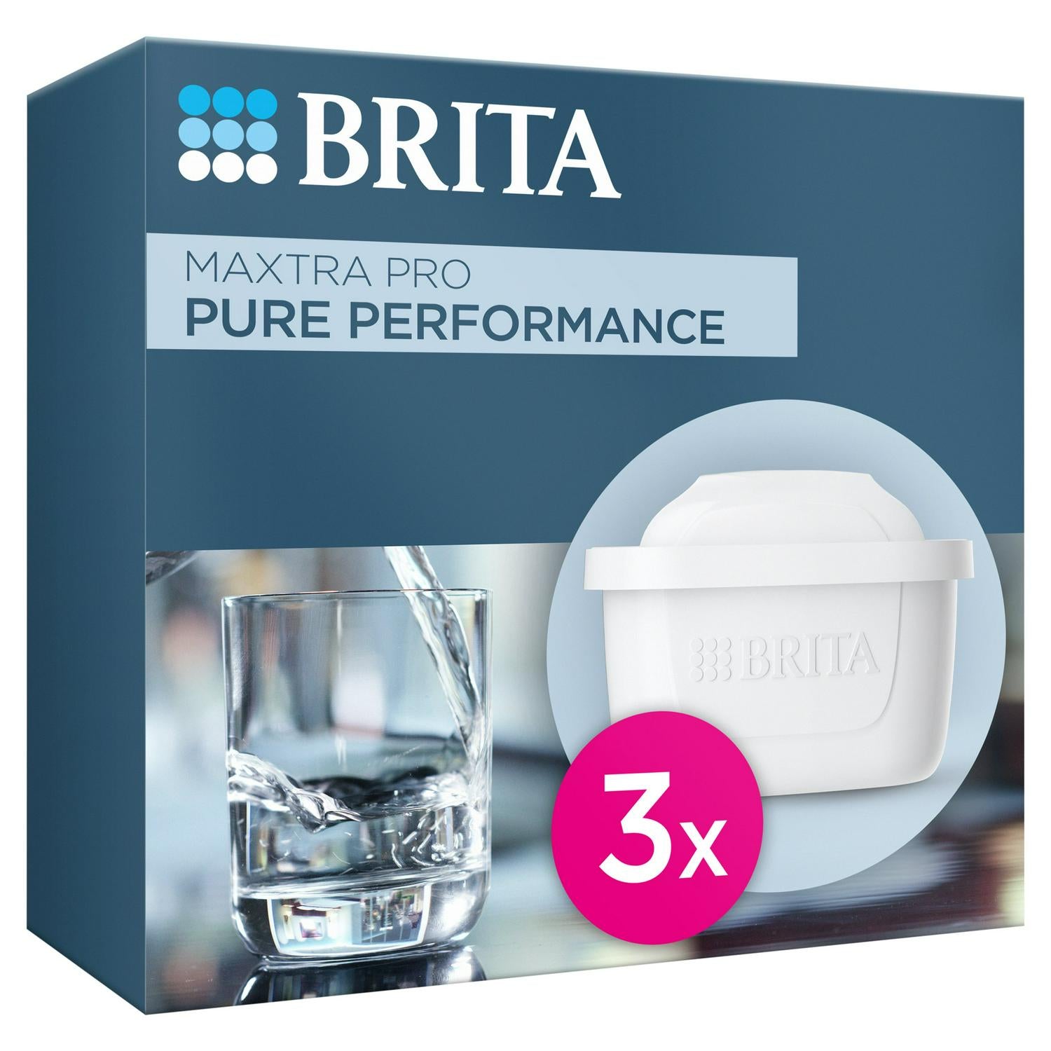BRITA Maxtra Pro All-In-1 Water Filter Cartridge – 3 Pack