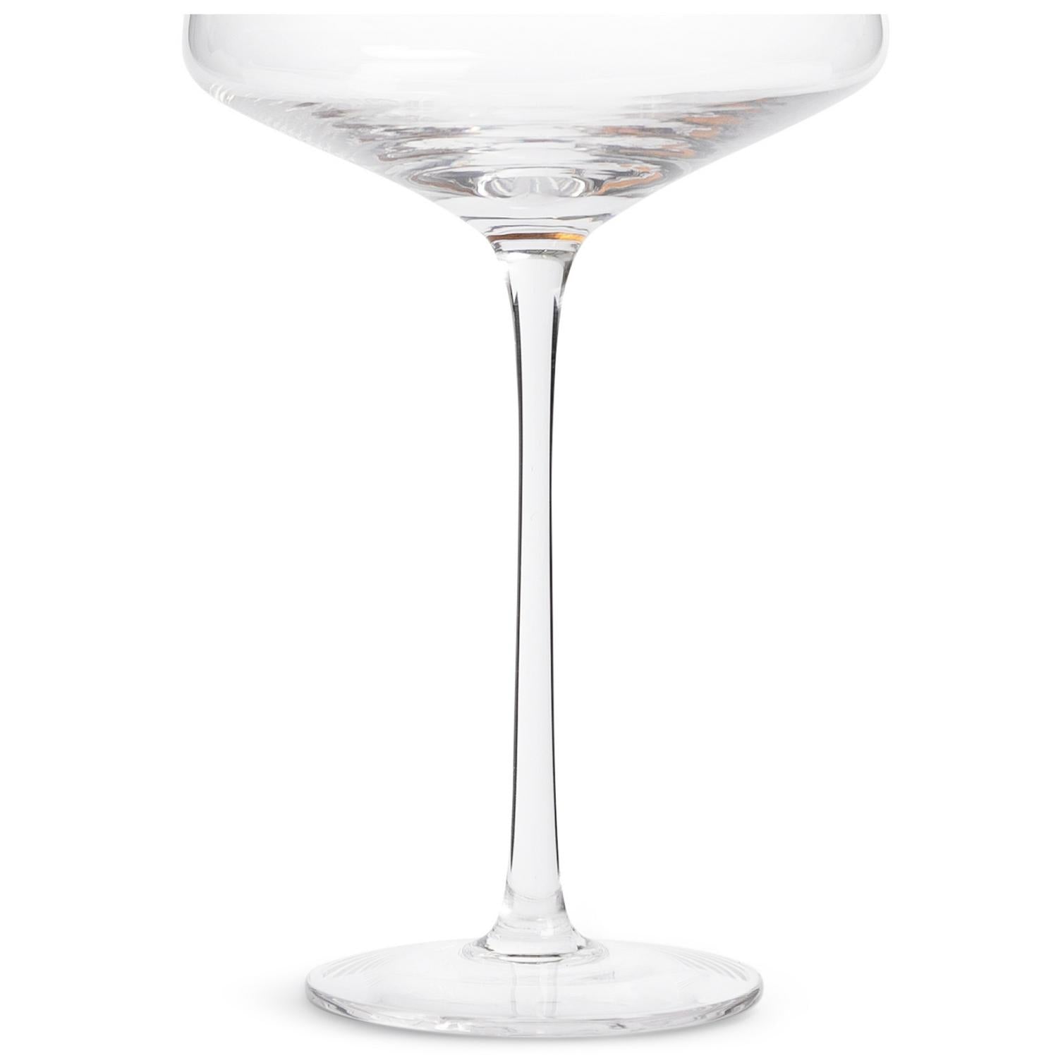 Habitat Gold Rim Champagne Coupe wine glass, UK version