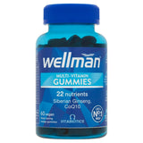 Men's Multi-Vitamin Vegan Gummies with Siberian Ginseng and CoQ10, Natural Orange Flavour, 60 Count