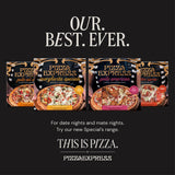 Pizza Express Quattro Carne Pizza 395g, imported from the UK