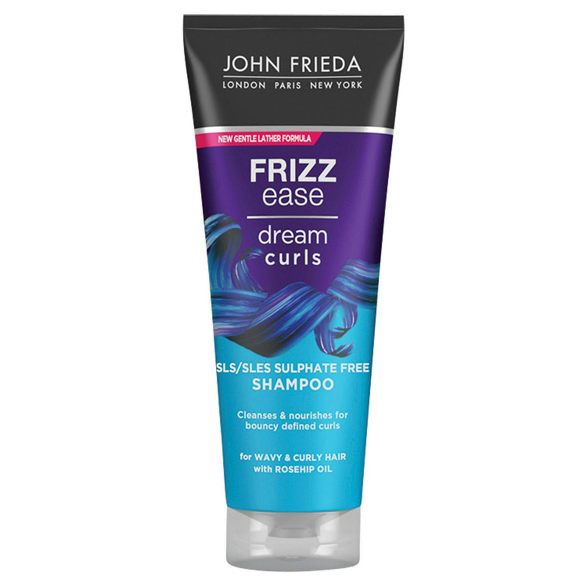 Curl Enhancing Shampoo for Frizzy and Curly Hair with Rosehip Oil 250ml