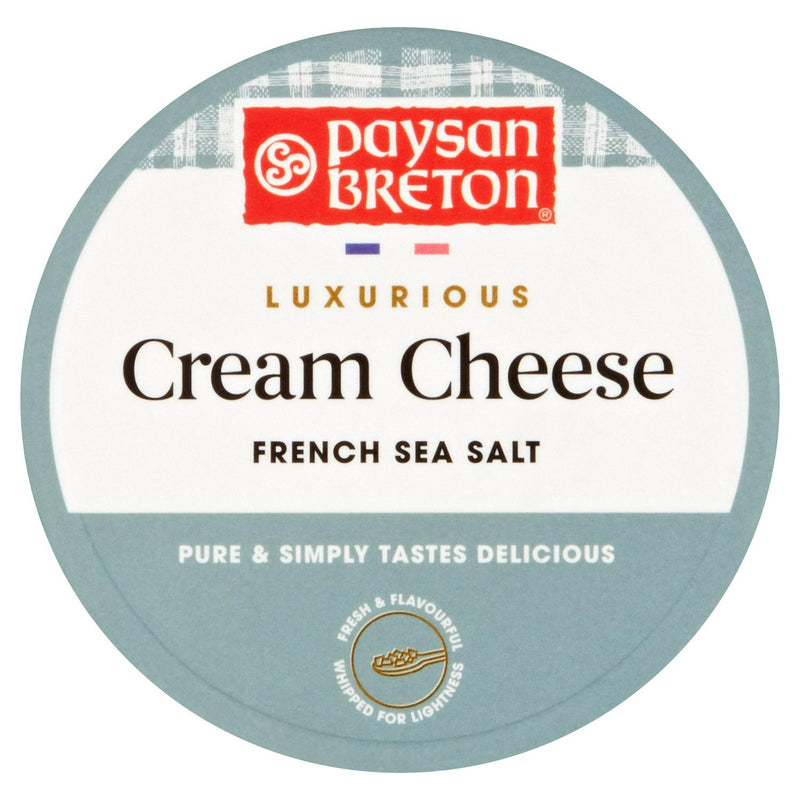 Paysan Breton French Sea Salt Cream Cheese 150g, imported from the UK