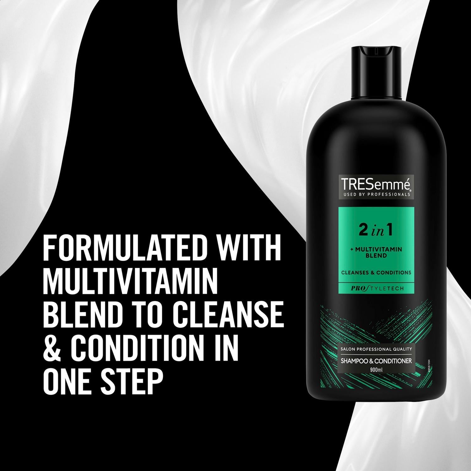 TRESemmé 2 in 1 Shampoo & Conditioner Replenish & Cleanse 900ml