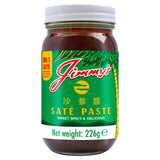 Jimmy's Satay Sate Peanut Paste & Marinade 226g