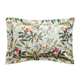 Sainsbury's Home Robin Printed Velvet Cushion - 30x50