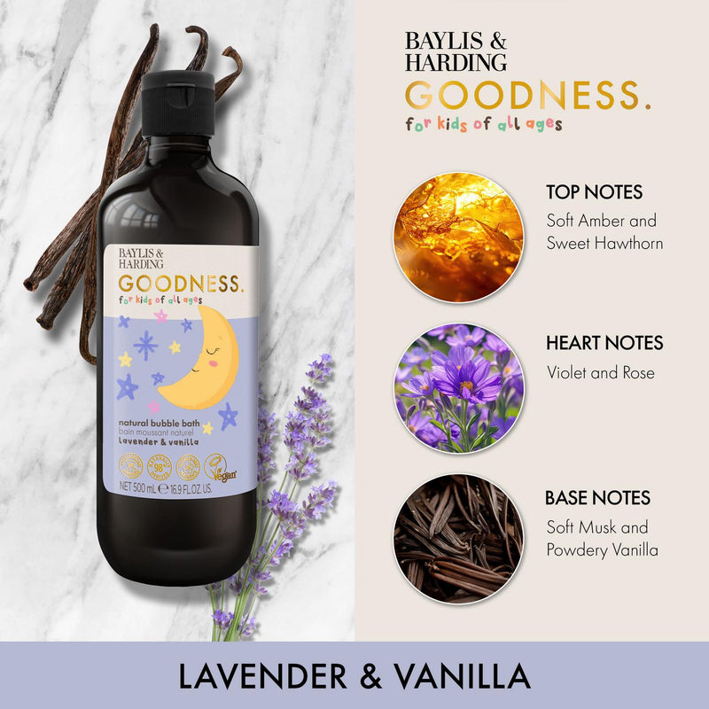 Baylis & Harding Goodness Kids Lavender & Chamomile Bubble Bath 500ml