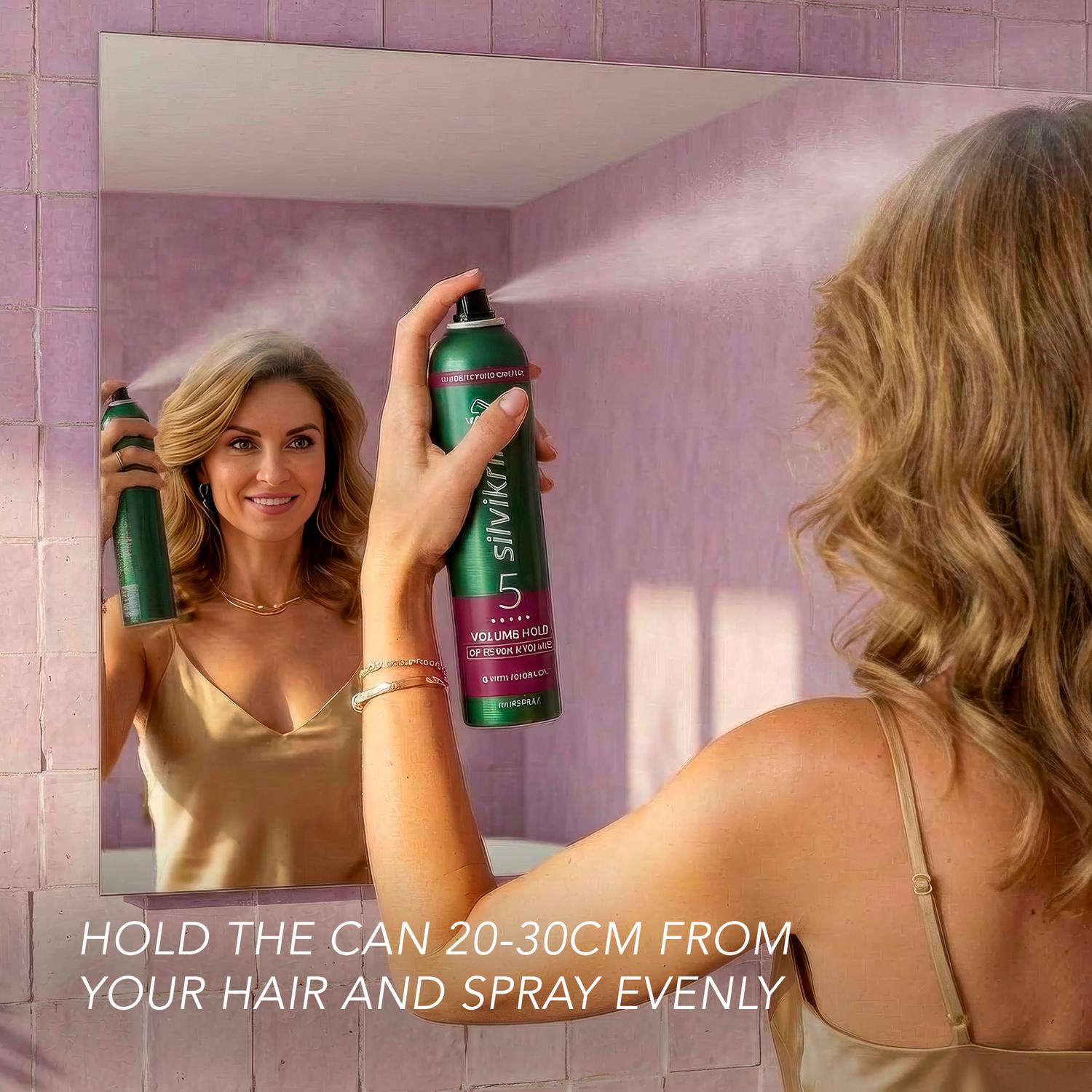 Wella Silvikrin Voluminous Hold Hairspray 400ml