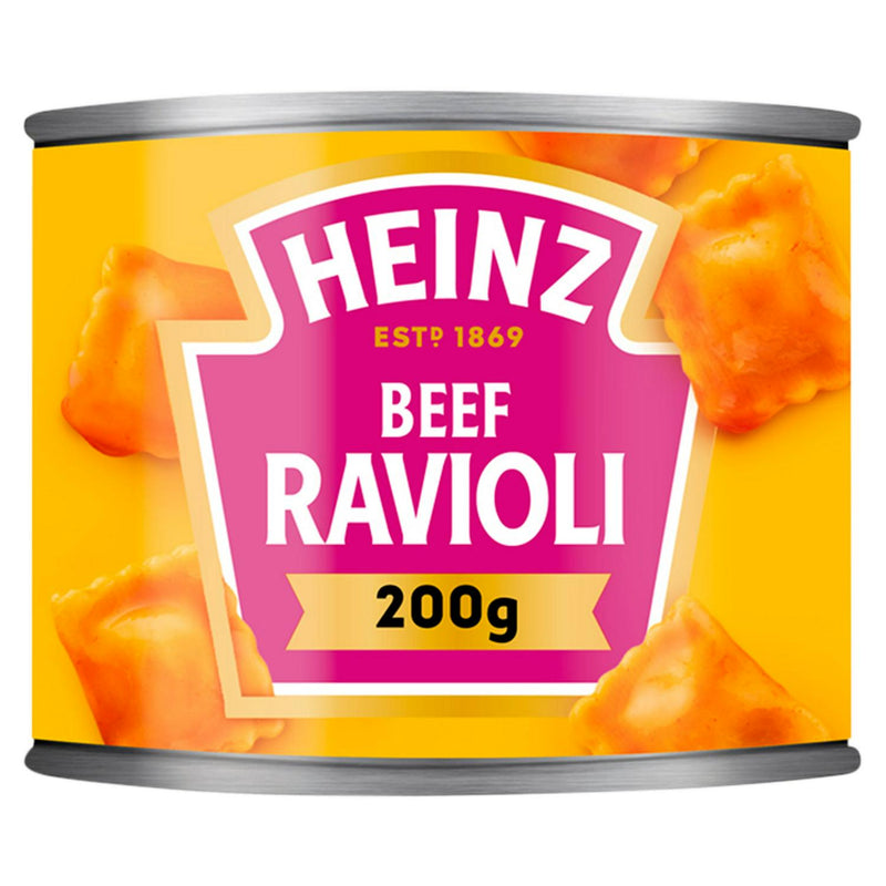 Heinz Beef Ravioli in Tomato Sauce 200g, UK version