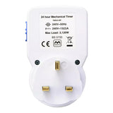 Masterplug 24 Hour Mechanical Segment Timer imported from the UK