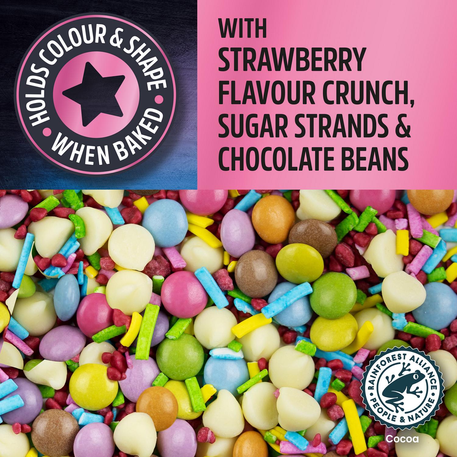 Dr. Oetker Rainbow Chocolate Chips Mix 90g - British product