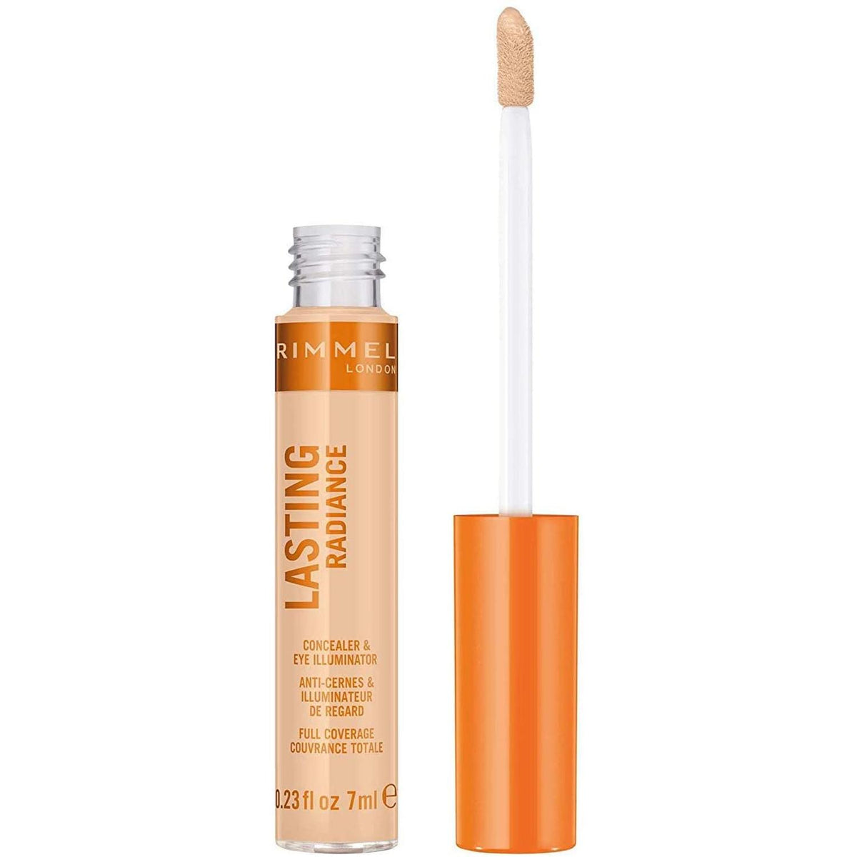 Rimmel London illuminating concealer in shade Ivory, 7ml, imported from the UK