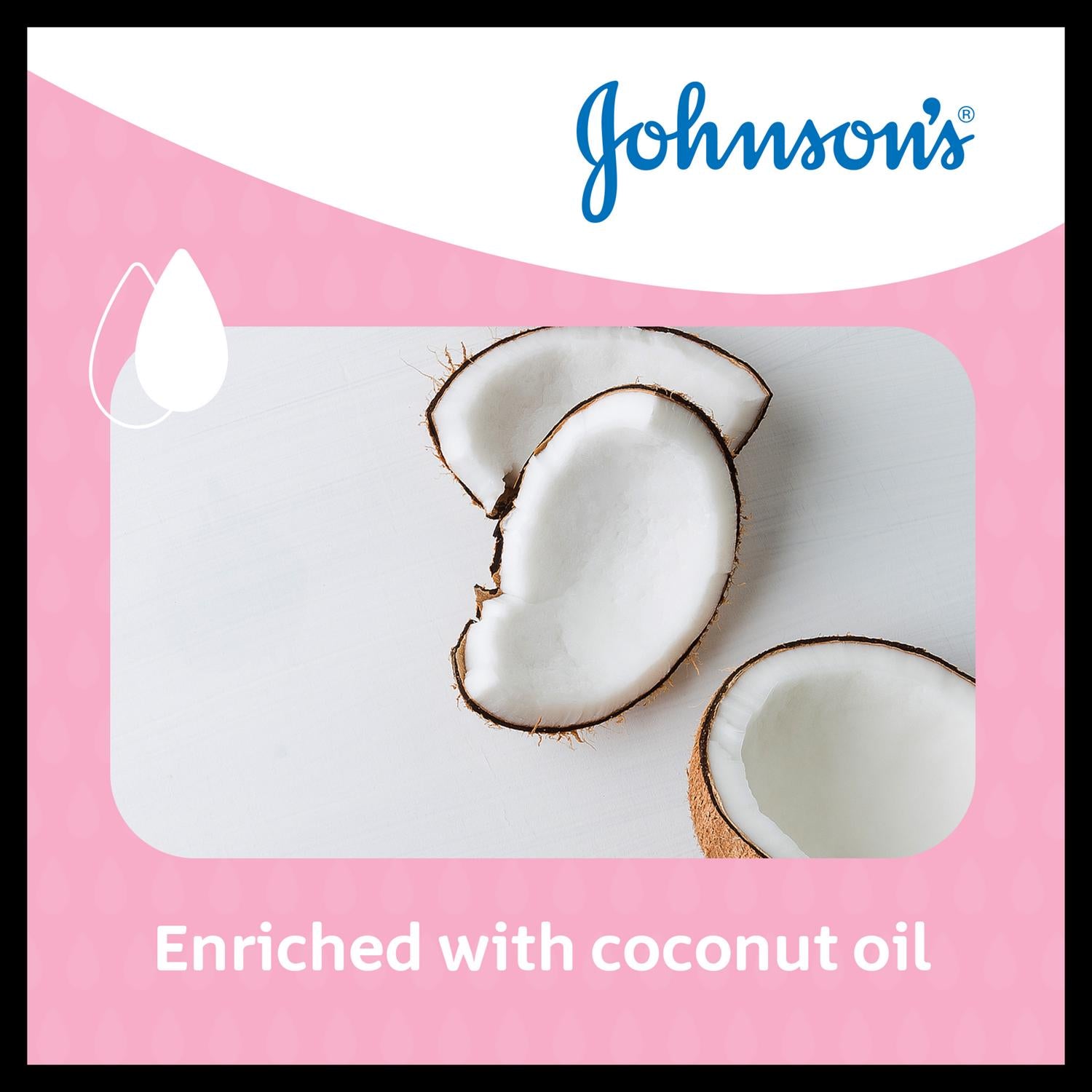Baby Lotion for Delicate Skin with Coconut Oil 300ml