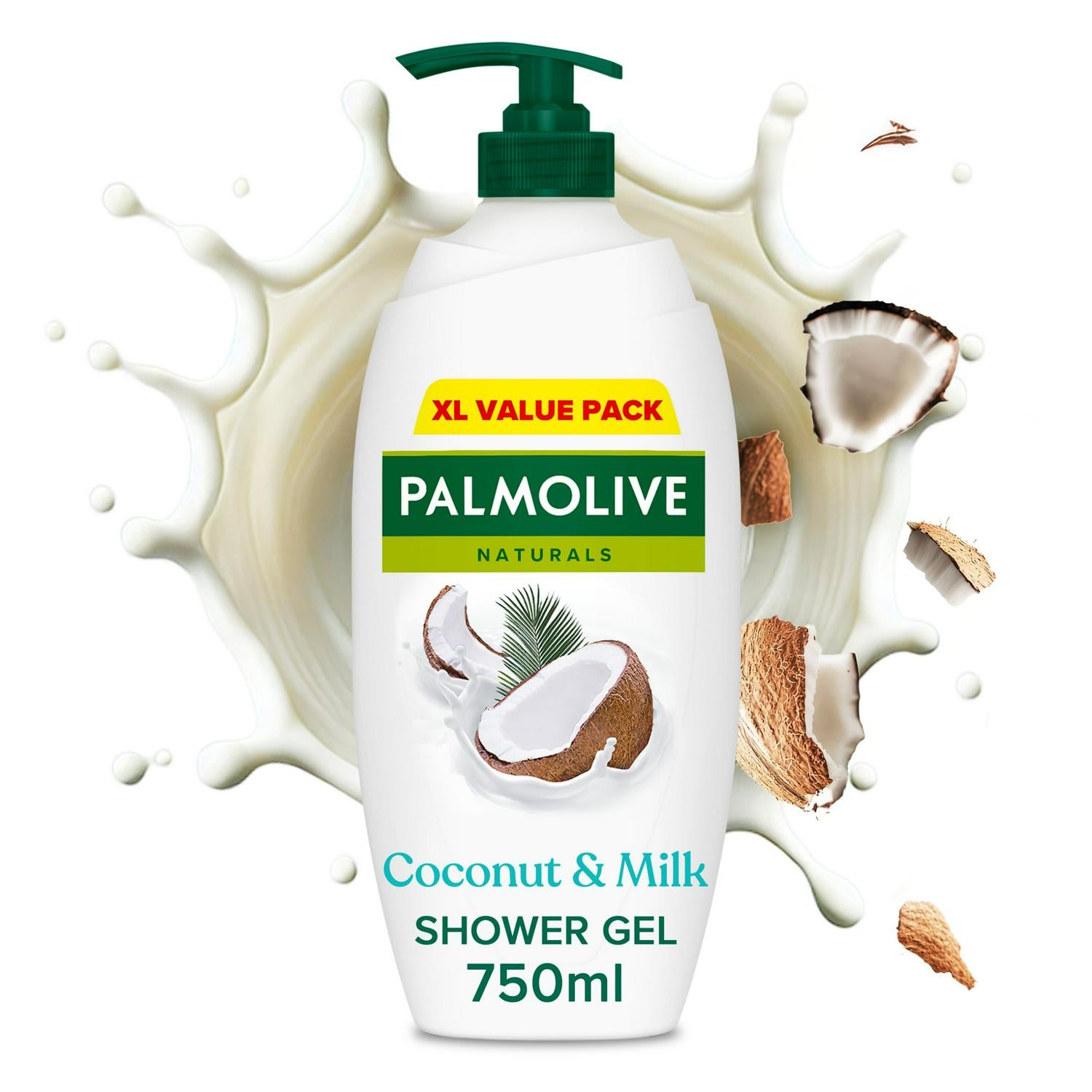 Palmolive Naturals Coconut Milk Shower Gel 750ml, imported from the UK