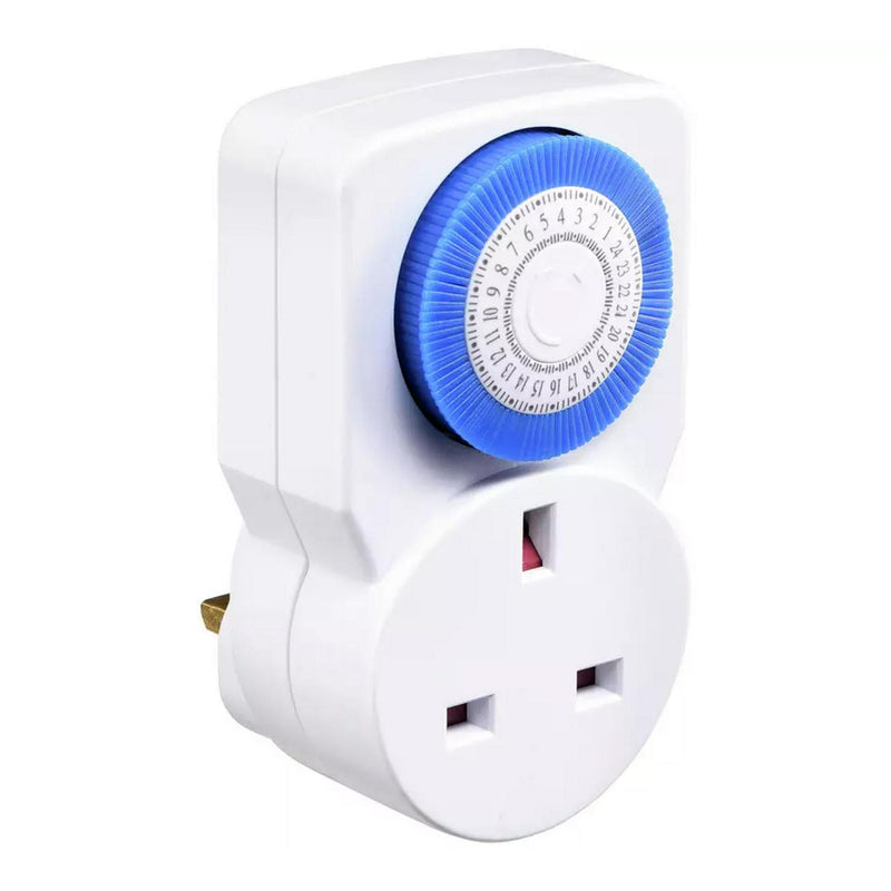 Masterplug 24 Hour Mechanical Segment Timer imported from the UK