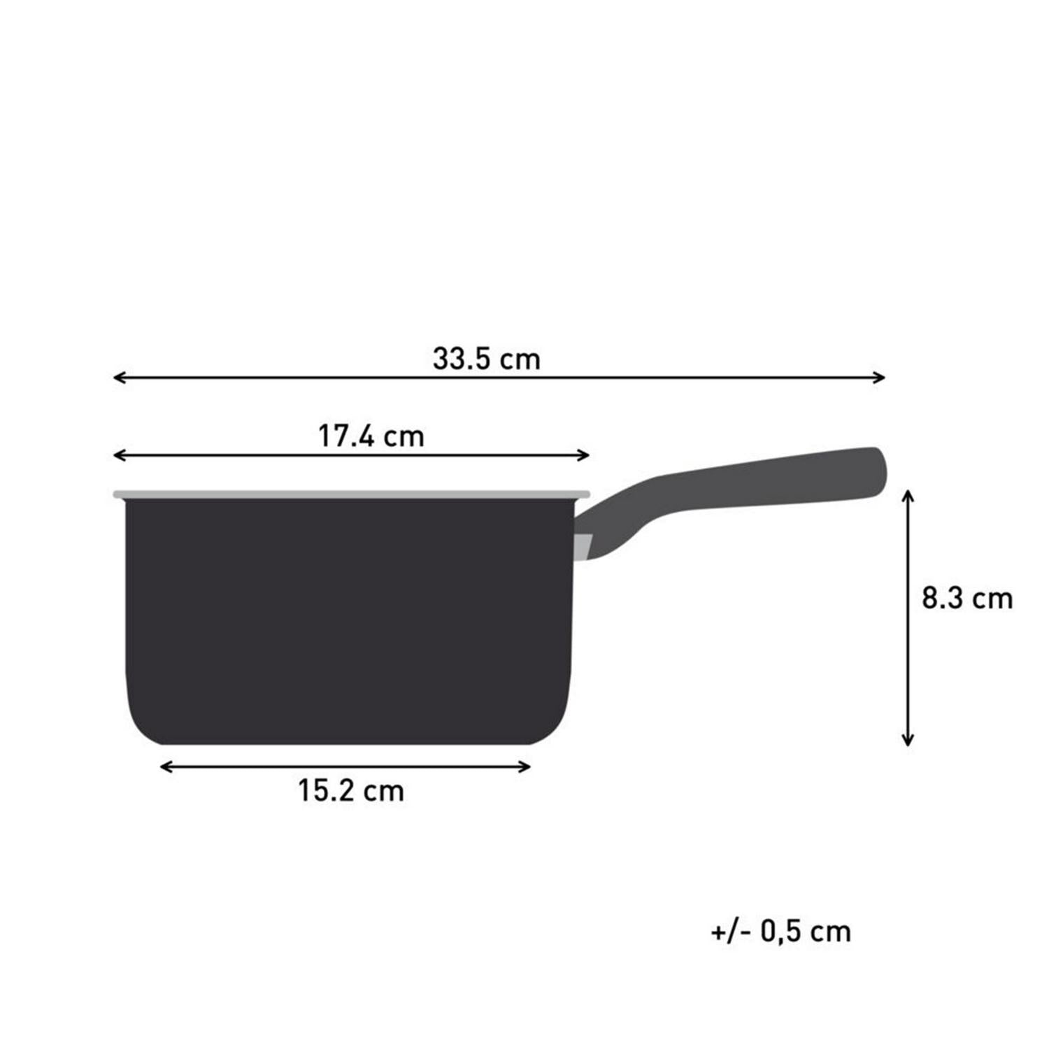 Tefal Titanium Excellence Saucepan 16cm, imported from the UK