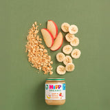 HiPP organic apple banana crumble baby food jar 160g, UK version