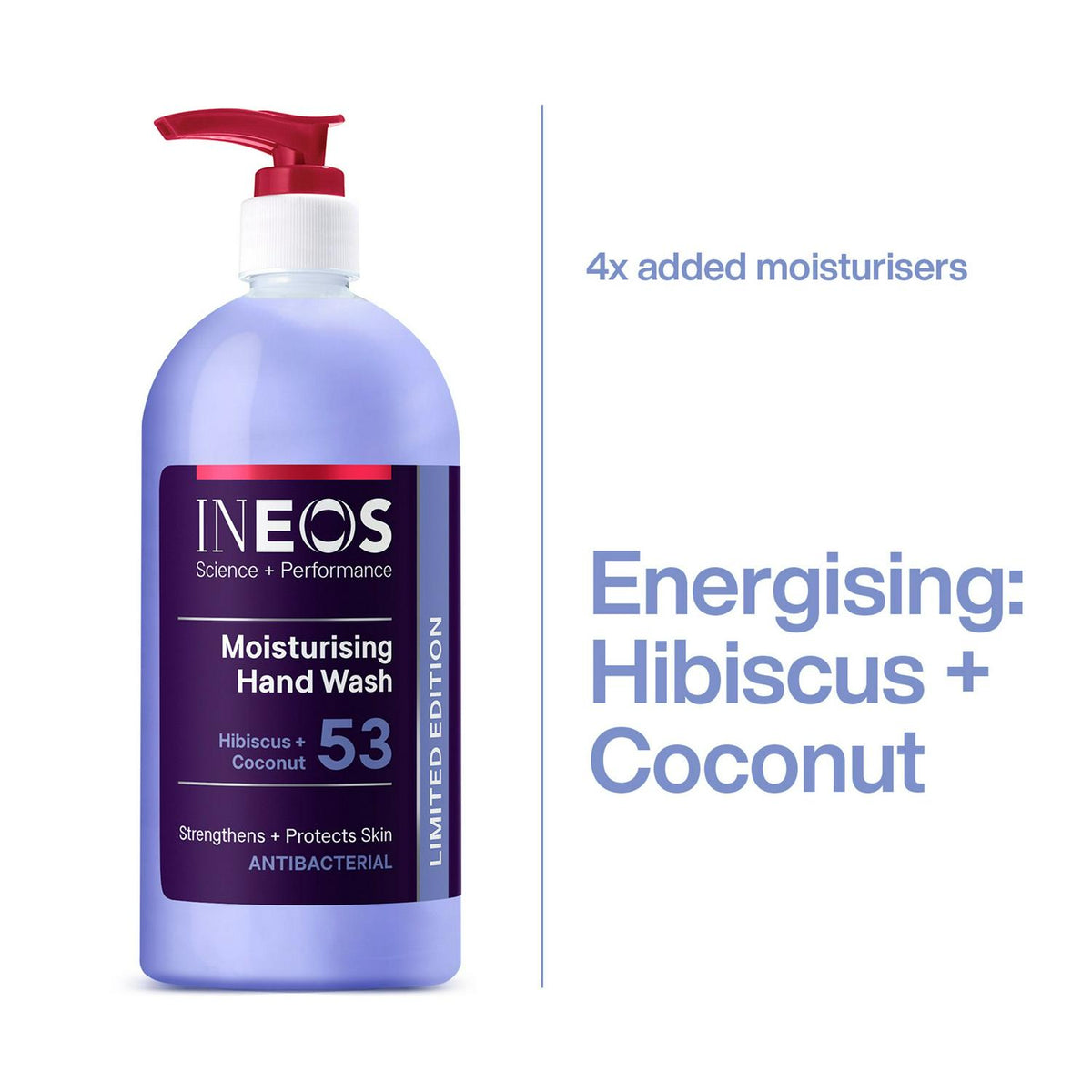 Moisturising Hand Wash with Hibiscus and Coconut Fragrance