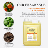 Baylis & Harding Sweet Mandarin Grapefruit Hand Wash 2L - British product