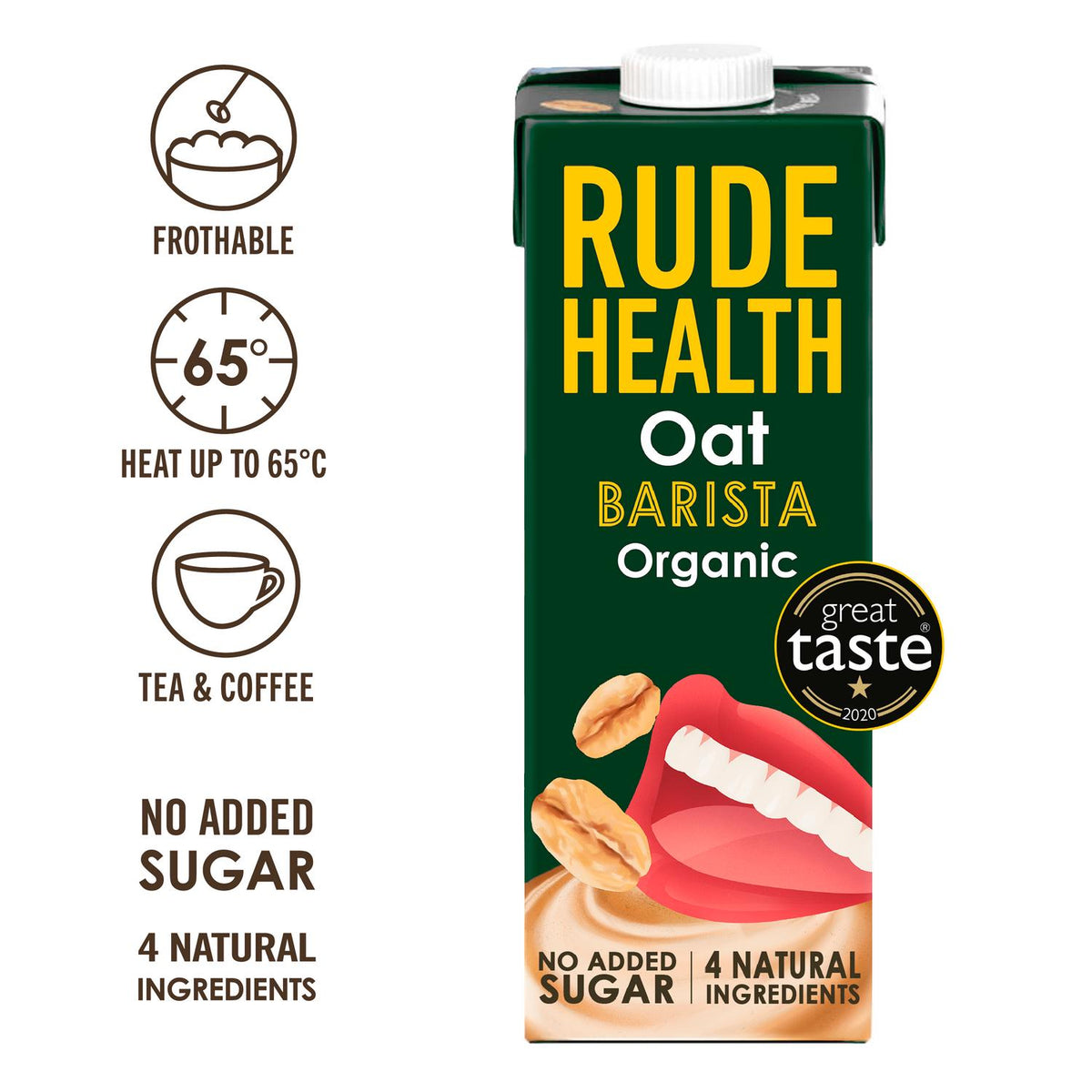 Rude Health Organic Barista Oat 1L
