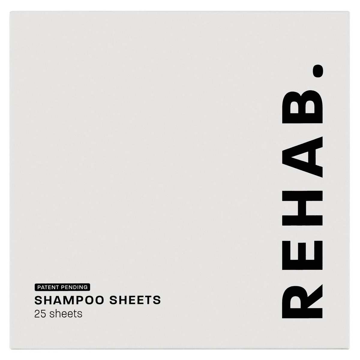 Water-Activated Zero Waste Shampoo Sheets x25