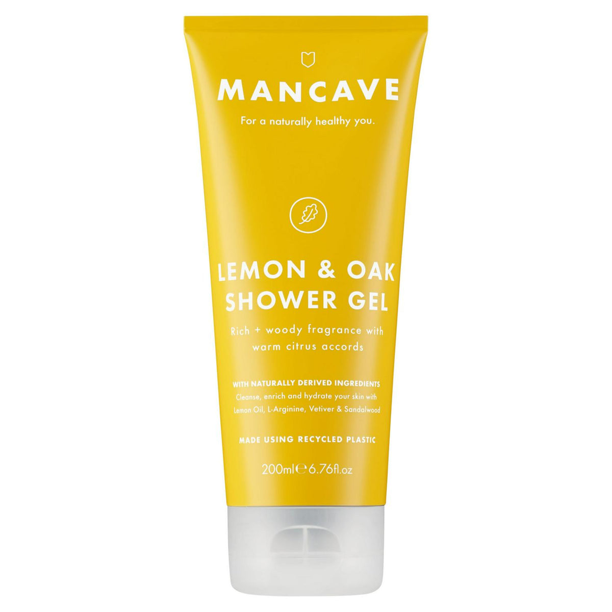 Lemon and Oak Scented Hydrating Shower Gel 200ml