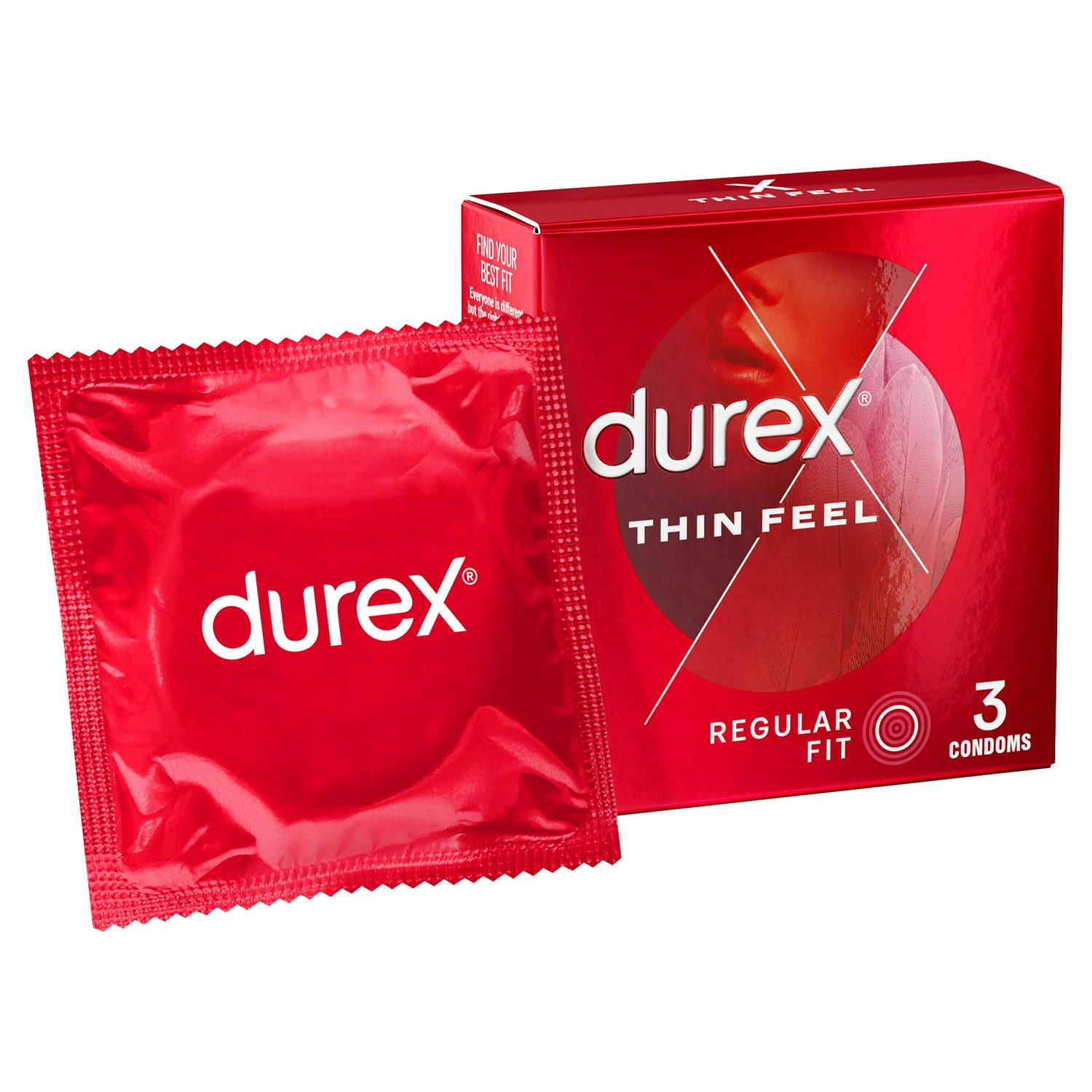 Durex Thin Feel condom box 3 pack - British product
