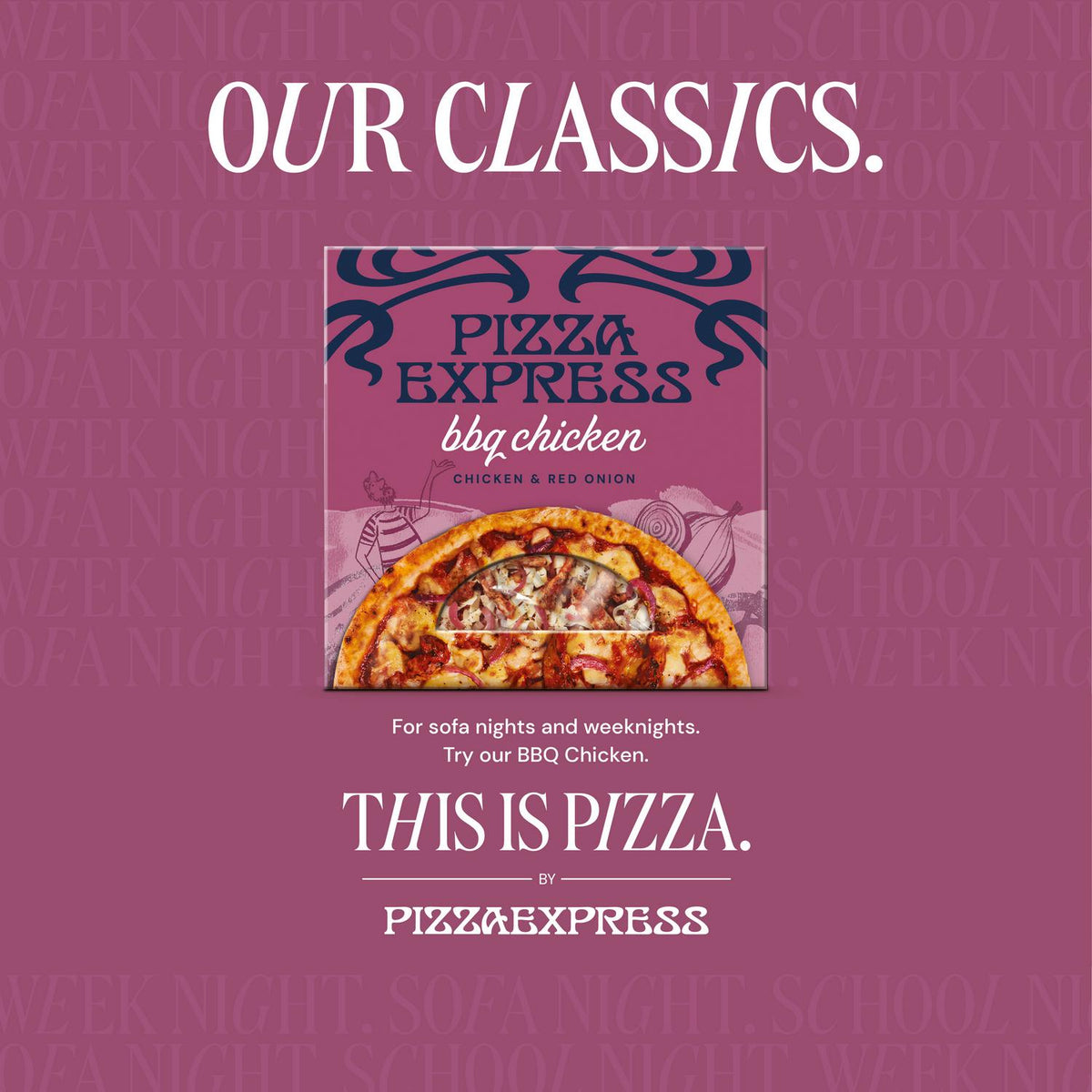 Pizza Express BBQ Chicken 272g
