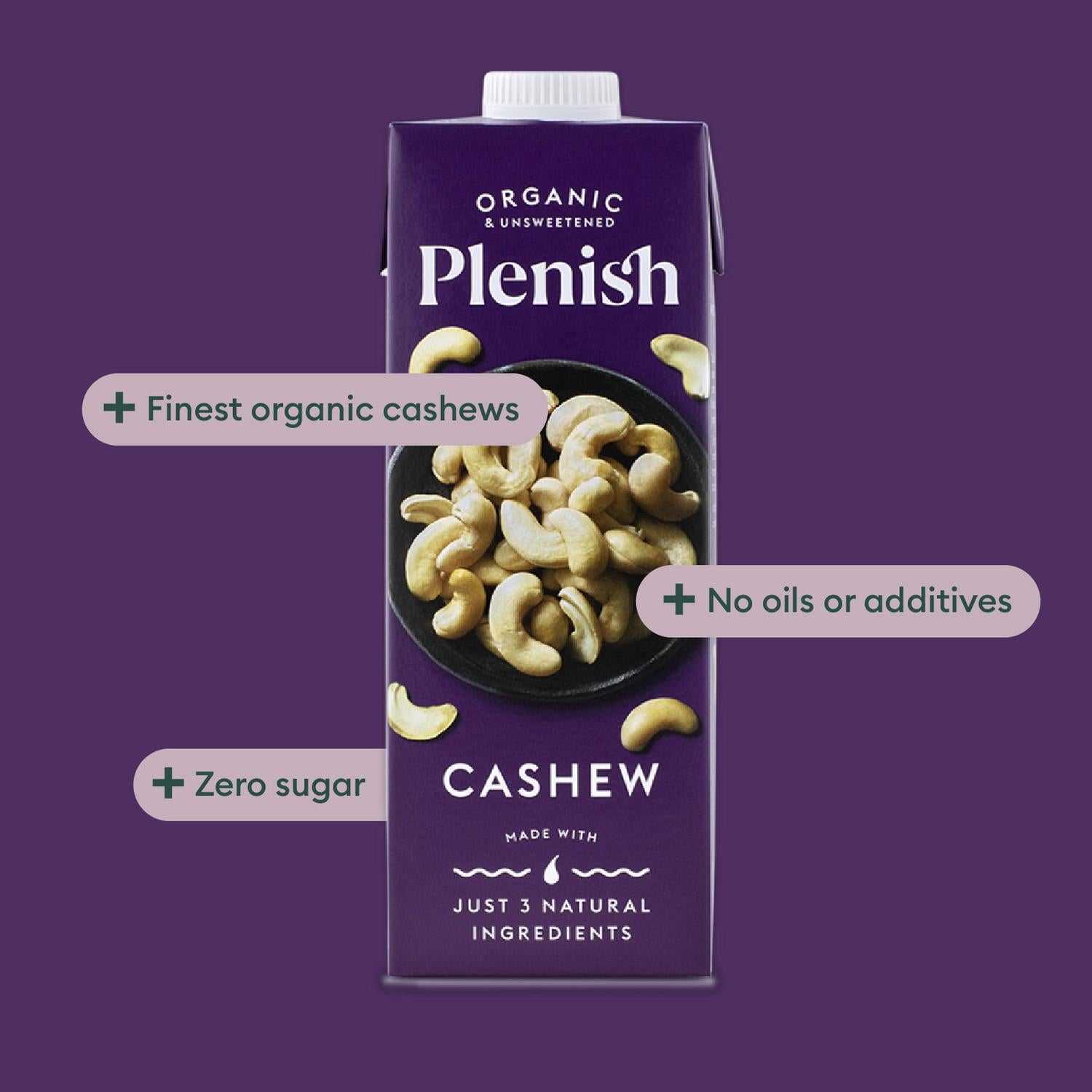 Plenish Organic Cashew 1L