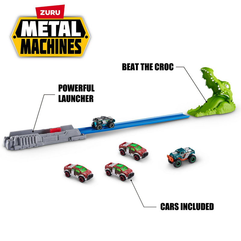 Zuru Metal Machines crocodile racing car toy (British brand)