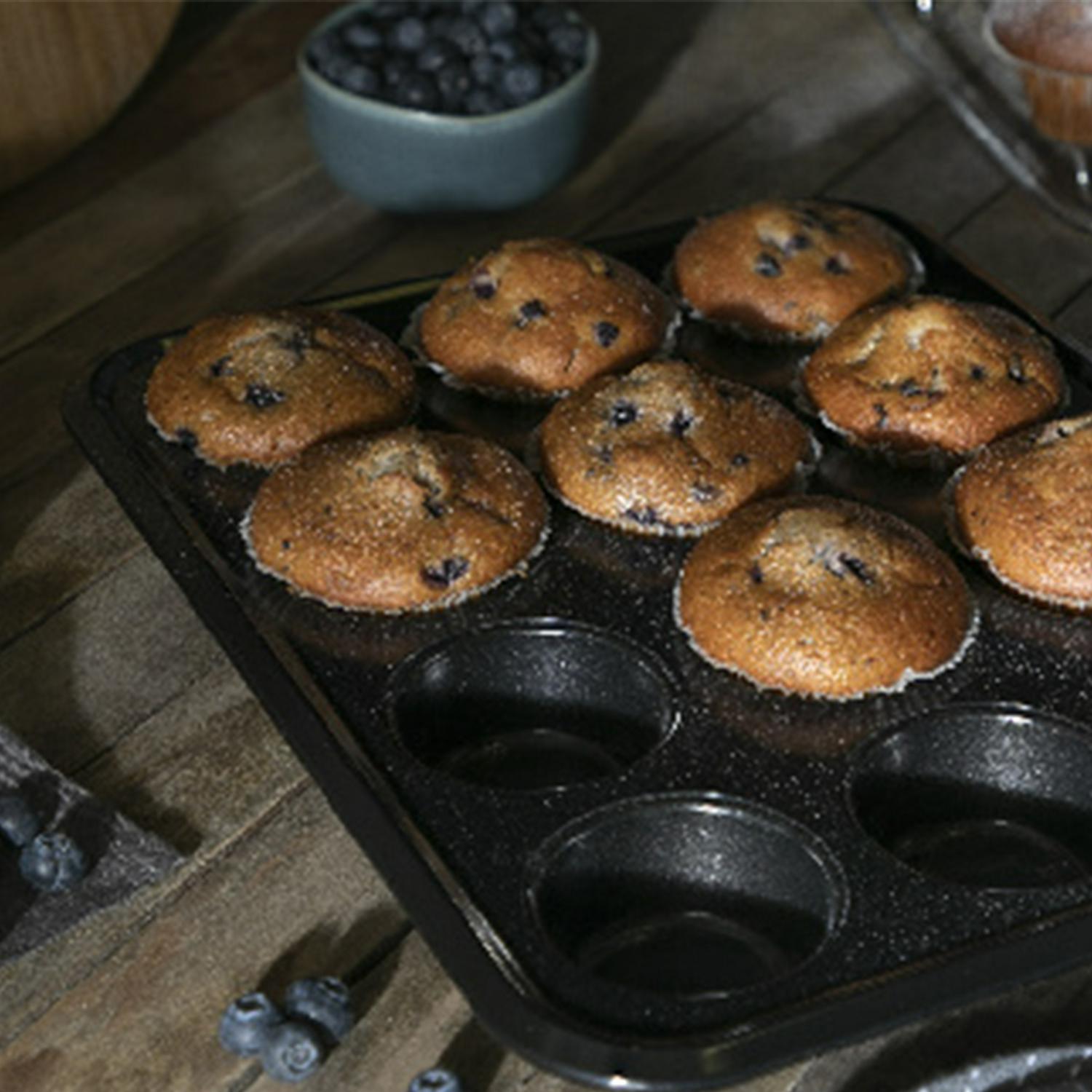 Habitat 12 cup non-stick muffin tray baking tin UK version