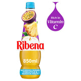 Pineapple and Passion Fruit No Added Sugar Squash 850ml