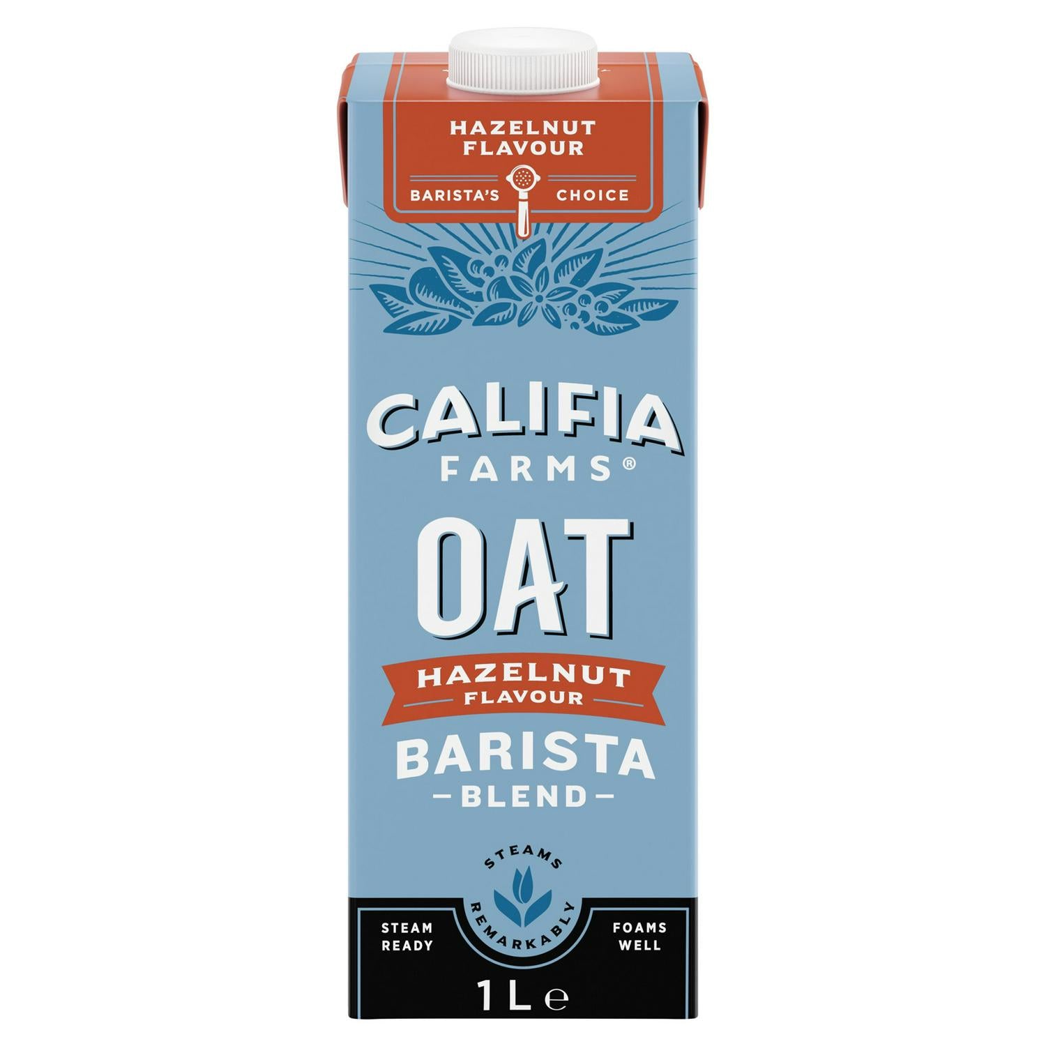 Califia Farms Hazelnut Oat Drink Barista Blend 1L - British product