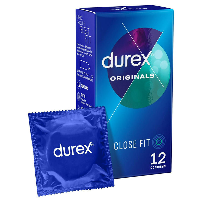Durex Originals Close Fit Condoms 12 pack - British product