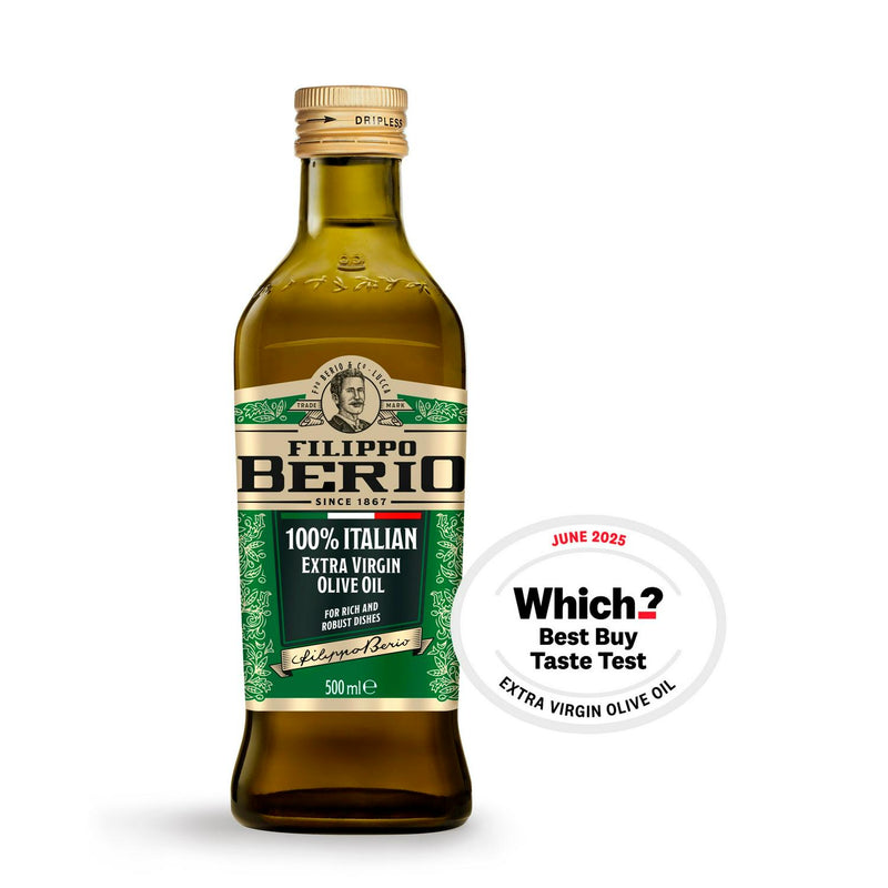 Filippo Berio 100% Italian Olive Oil, Extra Virgin 500ml
