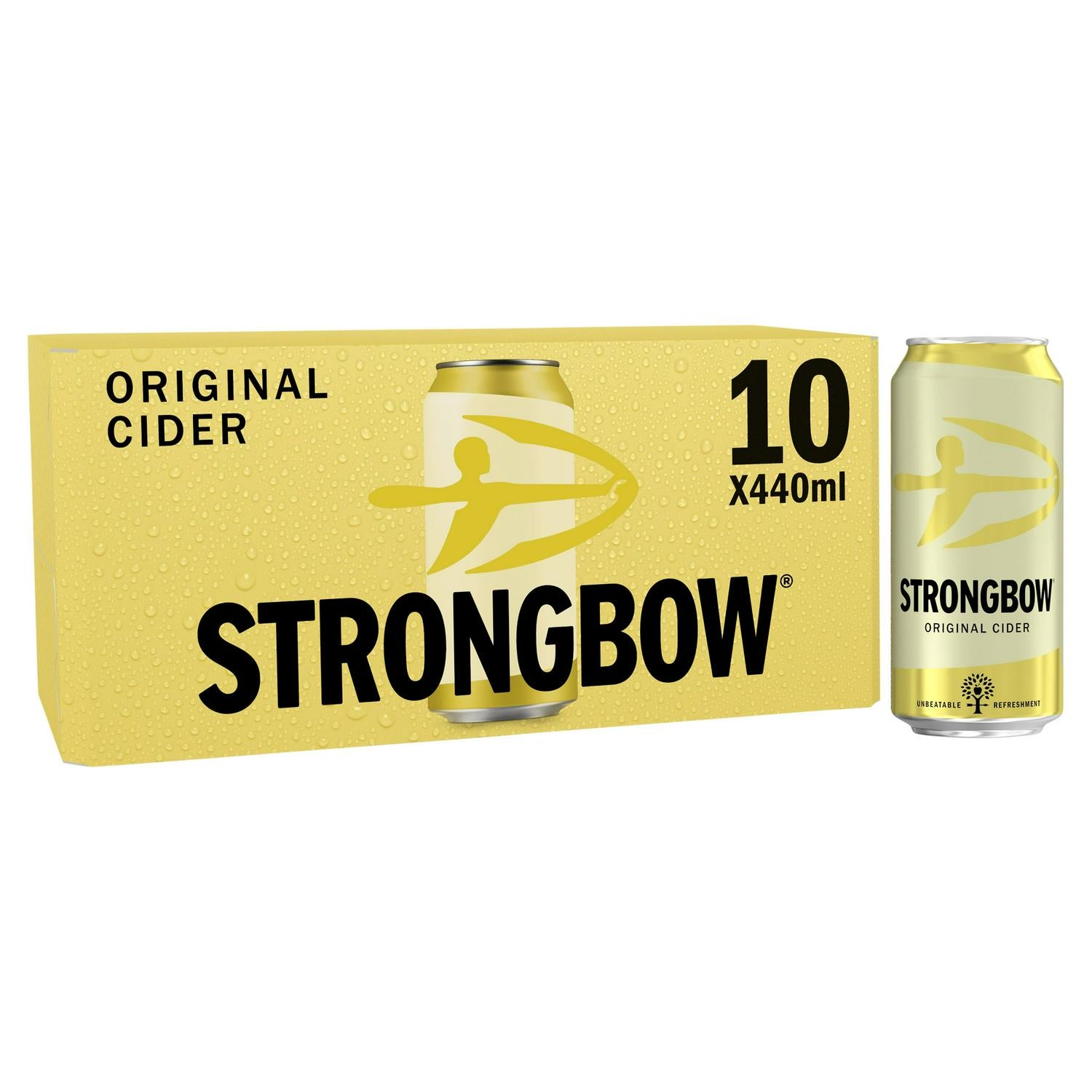 Strongbow Original Cider Multipack 10x440ml Cans (British brand)