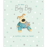 Boofle Baby Boy greeting card 15.9cm x 18.4cm - British product