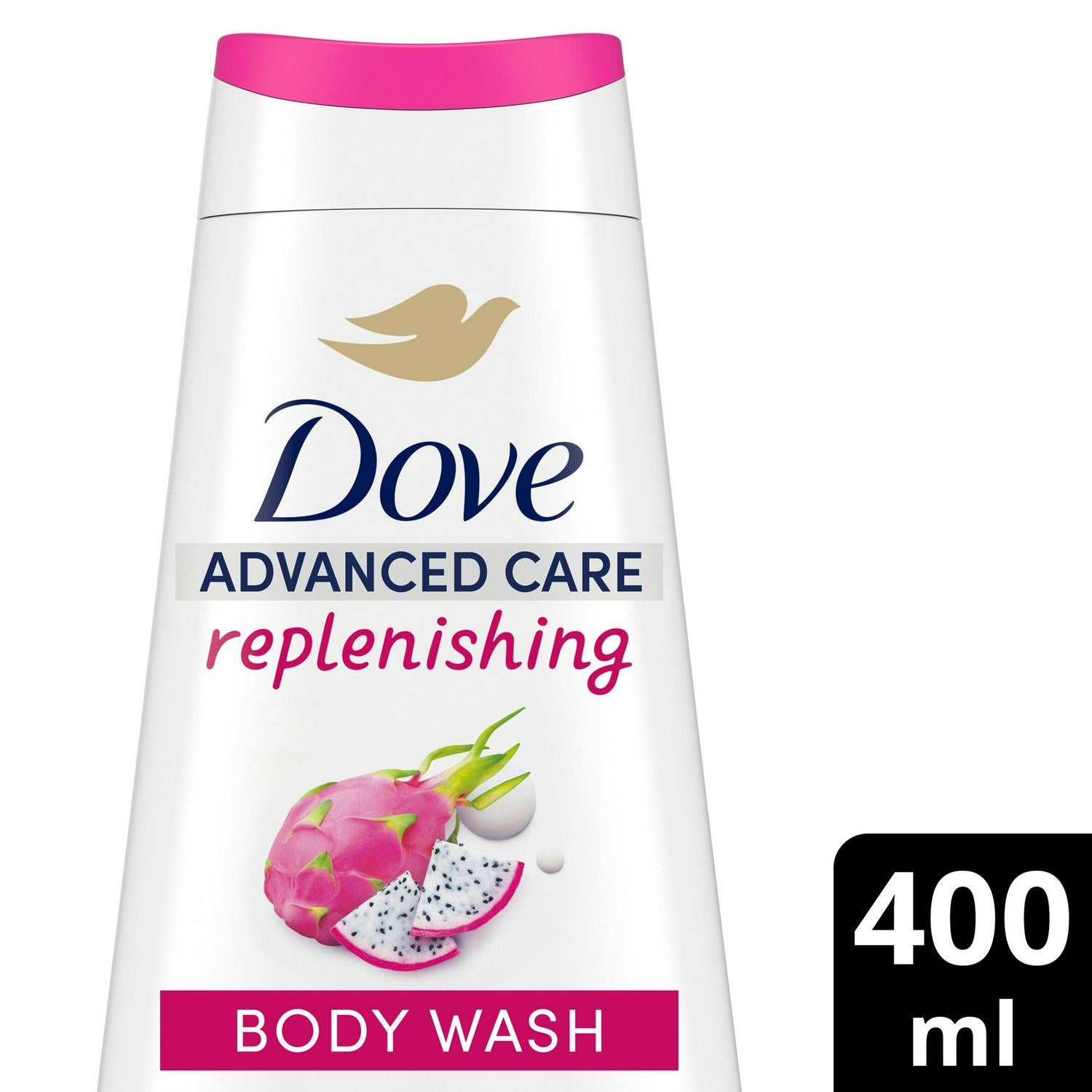 Dove Advanced Care replenishing body wash 400ml - British product