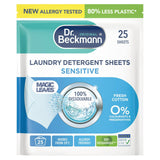 Dr. Beckmann laundry detergent sheets 25 count, UK version