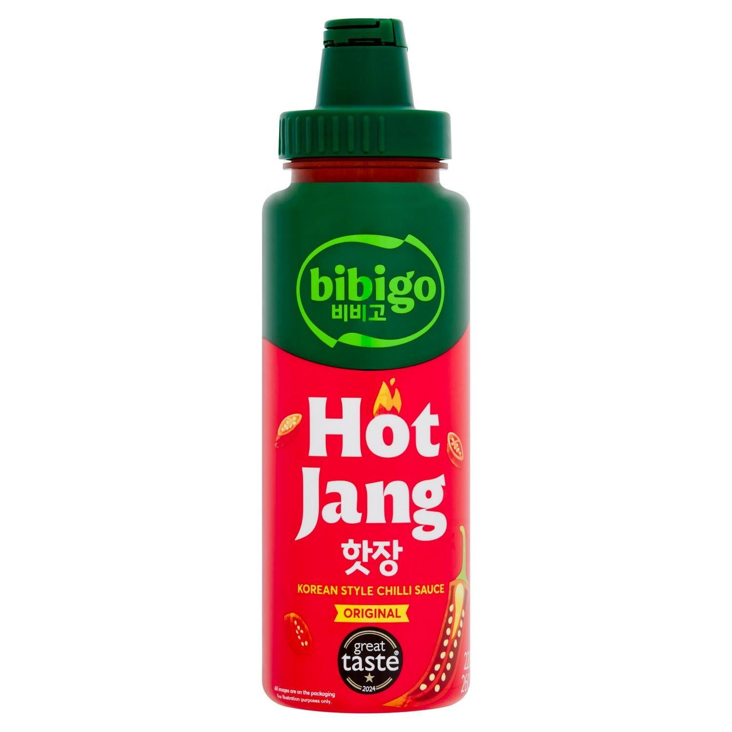 Bibigo Hot Jang Korean chili sauce 260g - British product
