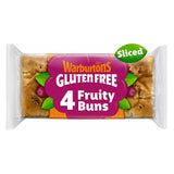 Warburtons cinnamon raisin gluten free buns 4 pack (British brand)