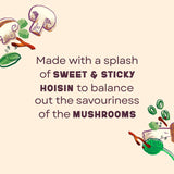 Higgidy Hoisin Pulled Mushroom Rolls 160g , UK version